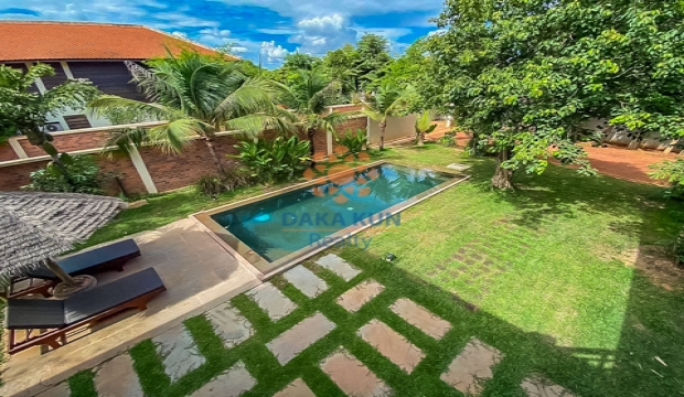 House for Rent with Private Swimming Pool in Siem Reap